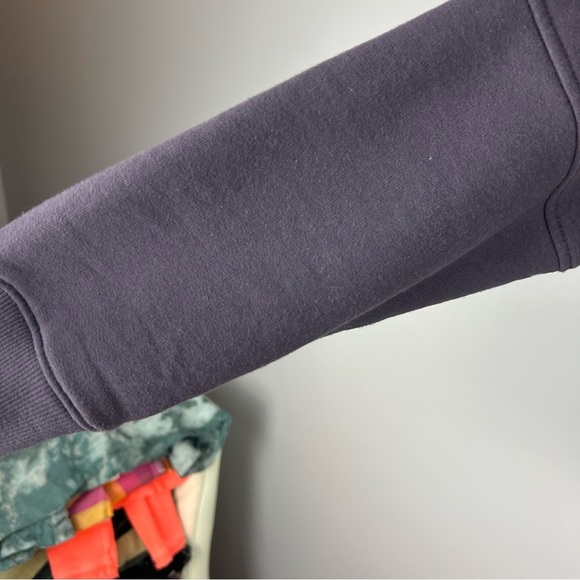 Peloton Purple Half-Zip Long Sleeve Hoodie Size Small - Picture 7 of 11